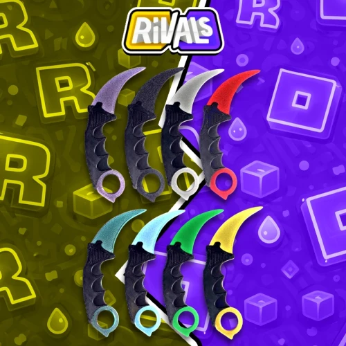 Karambity Bezpieczne z Rivals Roblox .webp
